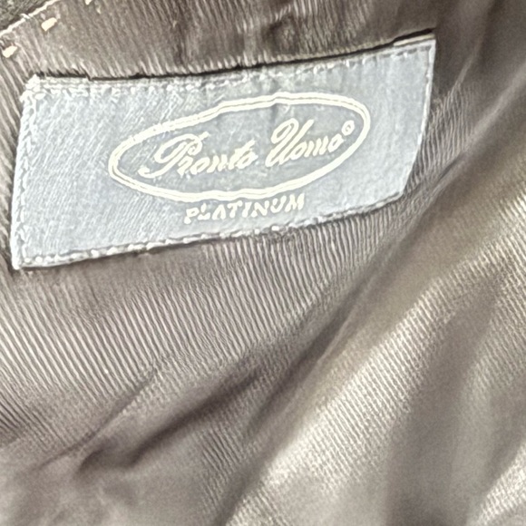 Pronto Uomo Charcoal Blazer - Picture 3 of 4